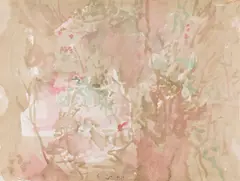 Dacian Andoni, Făt Frumos din crâng (III), 2016, acuarelă pe hârtie
