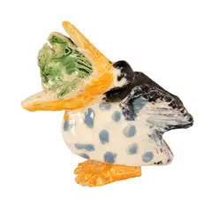 Marcel Janco, Pelican, ceramică glazurată