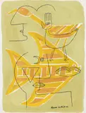 Victor Brauner, Traces et interstices, cromolitografie