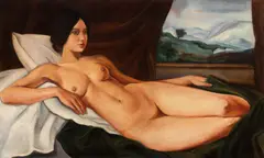 Henri Catargi, Nud, 1923, ulei pe pânză