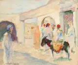 Samuel Mützner, Piață în Tunisia (Gabes)