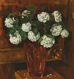 Boule-de-neige by Octav Băncilă, anii '30, ulei pe pânză, sold Oct 2024