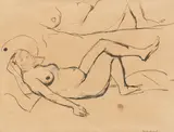 Nicolae Tonitza, Studiu de nud, 1925-1928, peniță pe hârtie