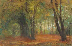 Arthur Verona, Luminiș, 1919, ulei pe pânză lipită pe carton