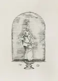 Ștefan Câlția, Circul, 1980, litografie