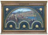 Mihail Simonidy, Munca (Schiță pentru decorarea Palatului C.E.C.), ulei pe pânză