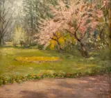 Kimon Loghi, Primăvară, anii '30, ulei pe carton