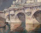 Jean Negulesco, Pont Neuf, 1922, ulei pe pânză