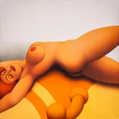 Dimiter Buyukliiski-Mitchi, Dream, 1980s, oil on canvas