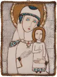 Lika Yanko, Virgin Mary and the Child (Hodegetria)