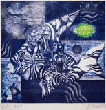 Stoimen Stoilov, Aquarium, etching