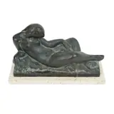 Frano Kršinić, Girl on Vacation, bronze