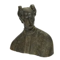 Ivan Meštrović, Bust of Josip Juraj Strossmayer, 1923.-1924., patinated plaster