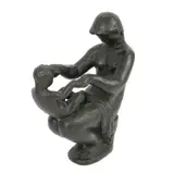 Frano Kršinić, Mother's Game, 1968., bronze