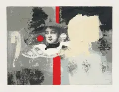 Paulina Jazvić, Untitled, silkscreen on paper