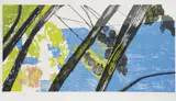 Matko Vekić, Existence on the Island VII, 2023., serigraphy on paper