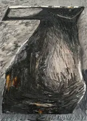Domagoj Rogina, Large Teapot, oil on canvas