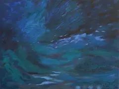 Ariana Herceg, In Dreams, 2022., acrylic and oil on canvas