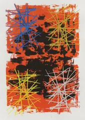 Boris Guina, SHORT CUTS, 2021., silkscreen on paper