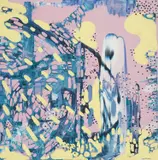 Nika Vrbica, Transfers, 2022., acrylic on canvas