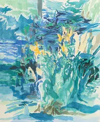 Luka Kušević, Storm Fantasy, watercolor on paper