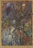 Predrag Goll, Anxiety, ink and watercolor on paper
