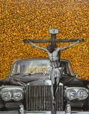 Paul Baraka Marat, Rolls-Royce Baraka, 2024, ulei pe pânză