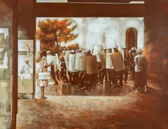 Bela Zoltan, June 13th 1990, 2009, acrilic pe pânză