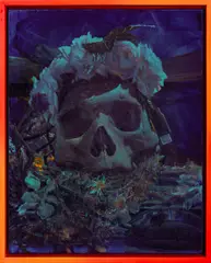 Andrei Tudoran, Vanitas, 2023, ulei pe pânză
