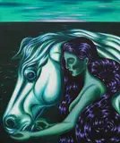 Florin Petrachi, You Are My Soul, 2024, ulei pe pânză