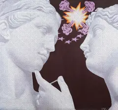 Aurel Tar, A Bigger Bang, 2010, acrilic pe pânză