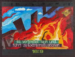 Florin Ciulache, Extreme situation, 2006, ulei pe pânză