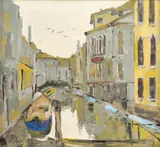 Nicolae Blei, Veneția, ulei pe pânză
