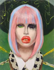 Vlad Paraschiv, Beauty Quest II, 2022, ulei pe pânză