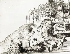 Marius Bercea, Bellevue, 2014, litografie