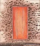 Teodor Rusu, Poartă V, 1970, ulei pe pânză