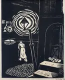 Vasile Dobrian, O șansă, 1940, litografie