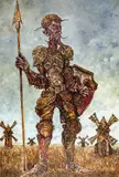 Dionis Pușcuță, Don Quijote, 2024, ulei pe pânză