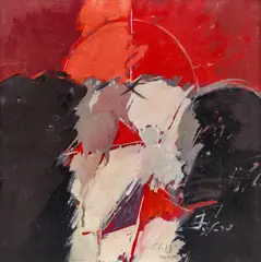 Corneliu Vasilescu, Arc II, 1983, ulei pe pânză