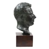 Irina Codreanu, Portretul doctorului Harry Fishgold, 1948, bronz