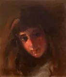 Anghel Vasile, Melancolie, 1921, ulei pe carton