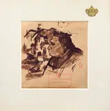 Theodor Pallady, Împărat și proletar, tuș și laviu pe hârtie
