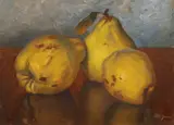 Hope (Dezideriu) Suciu, Natură statică cu gutui, ulei pe carton