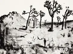 Marius Bercea, Wind Sonnet, 2014, litografie