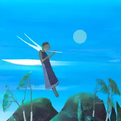 Felix Aftene, Spring Song, acrilic pe pânză