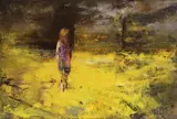 Francisc Chiuariu, Status quo (seria Pleci sau rămâi?), 2021, ulei pe pânză