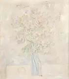 Vincentiu Grigorescu, Flori pe alb, ulei pe pânză