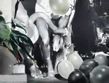 Pavel Grosu, After Party, 2017, ulei pe pânză
