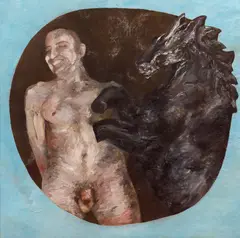 Gili Mocanu, Untitled, 1997, ulei pe pânză