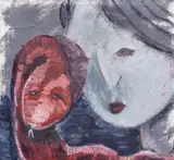 Tincuța Marin, Untitled, 2018, ulei pe pânză